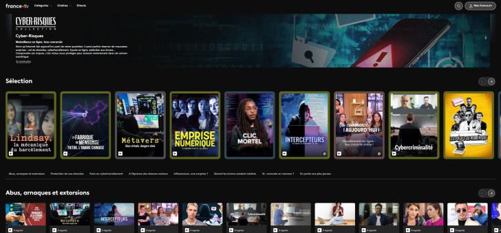 la collection cyber-risques de france.tv